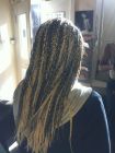 Full head braids - definitely different and beautiful!